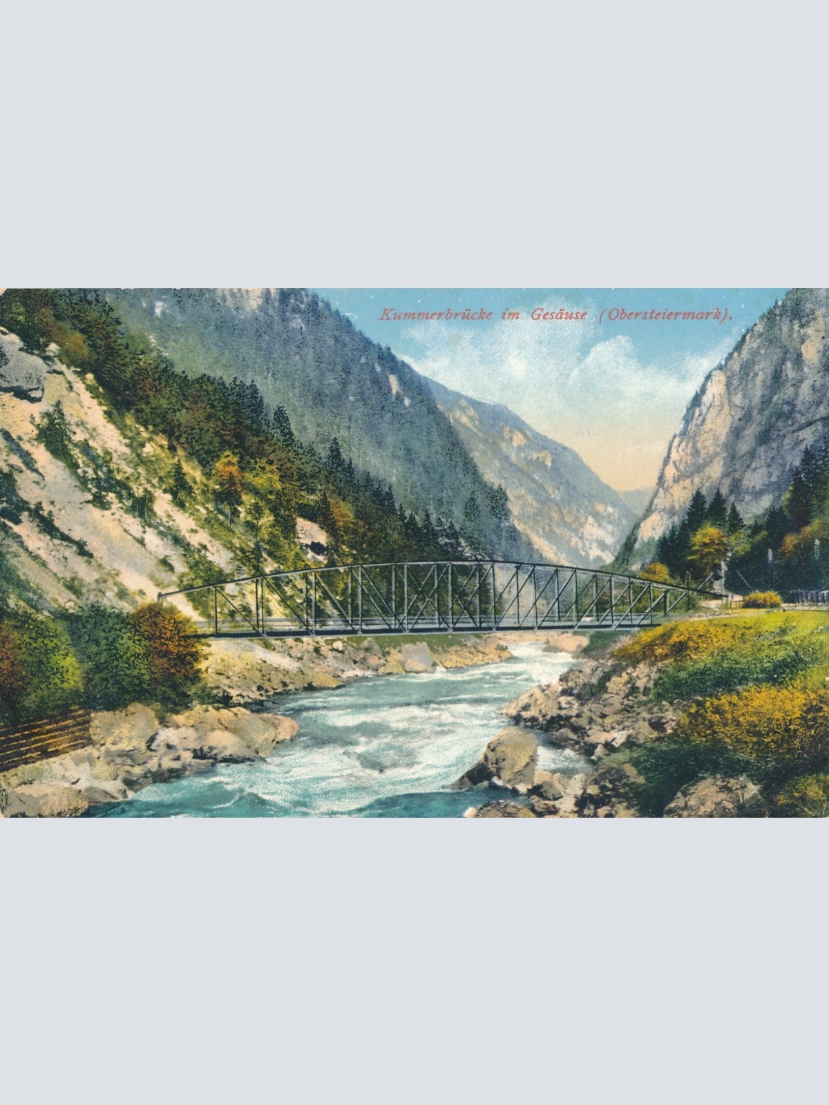 AK aus Graz Kummerbrücke Steiermark Ansichtskarte (J160)