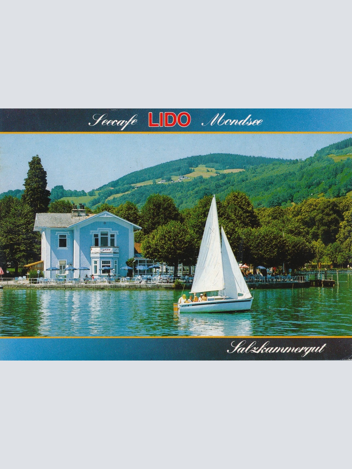 AK, Mondsee, Caffee Lido, Oberösterreich (S2823)