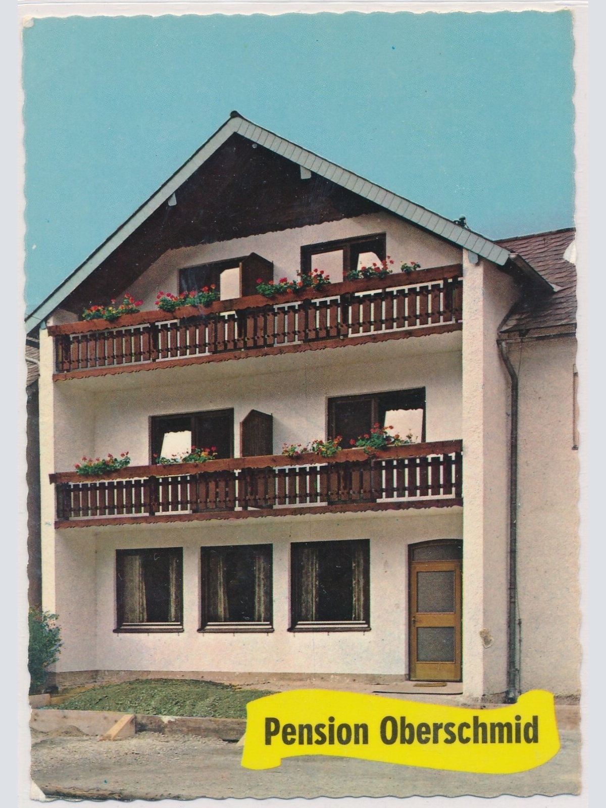 AK, Weißenbach, Pension Oberschmid, Oberösterreich (S2805)