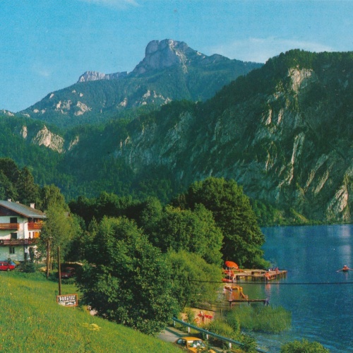 AK, Mondsee, Pension Dachsbrücke, Oberösterreich (S2827)