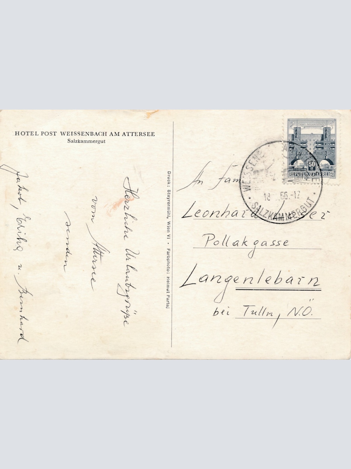 AK, Weissenbach, Oberösterreich (S2845)