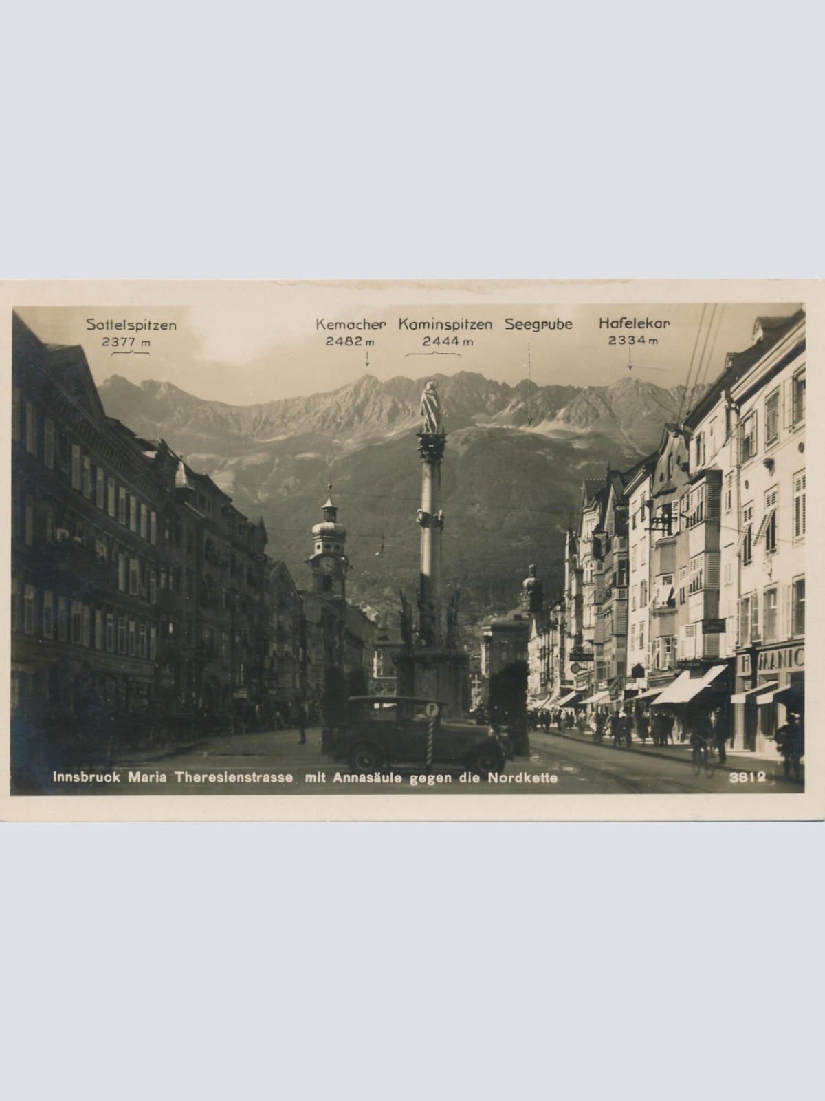 AK aus Innsbruck Tirol Ansichtskarte (11707)