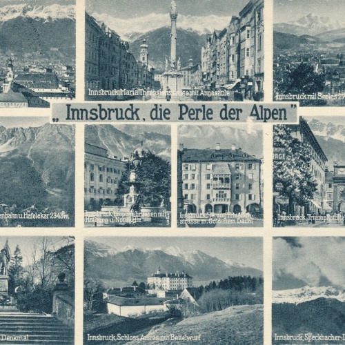 AK aus Innsbruck Mehrbildkarte Tirol Ansichtskarte (11710)