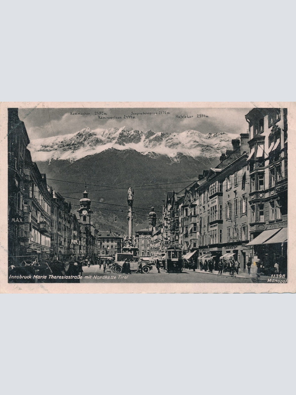 AK aus Innsbruck Tirol Ansichtskarte (11718)