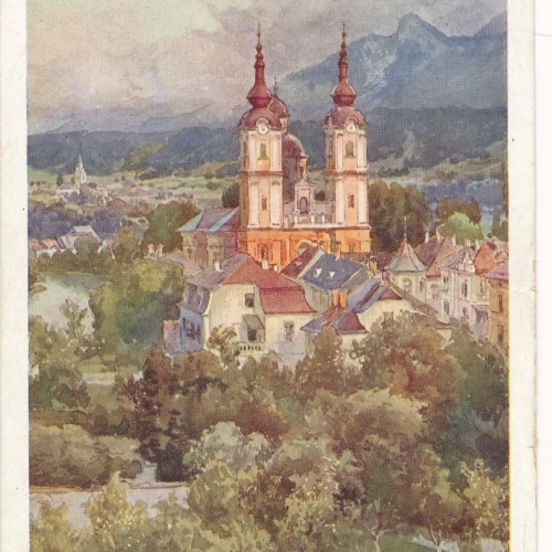 AK aus Villach Perau Heil. Kreuzkirche Kärnten Ansichtskarte (11723)