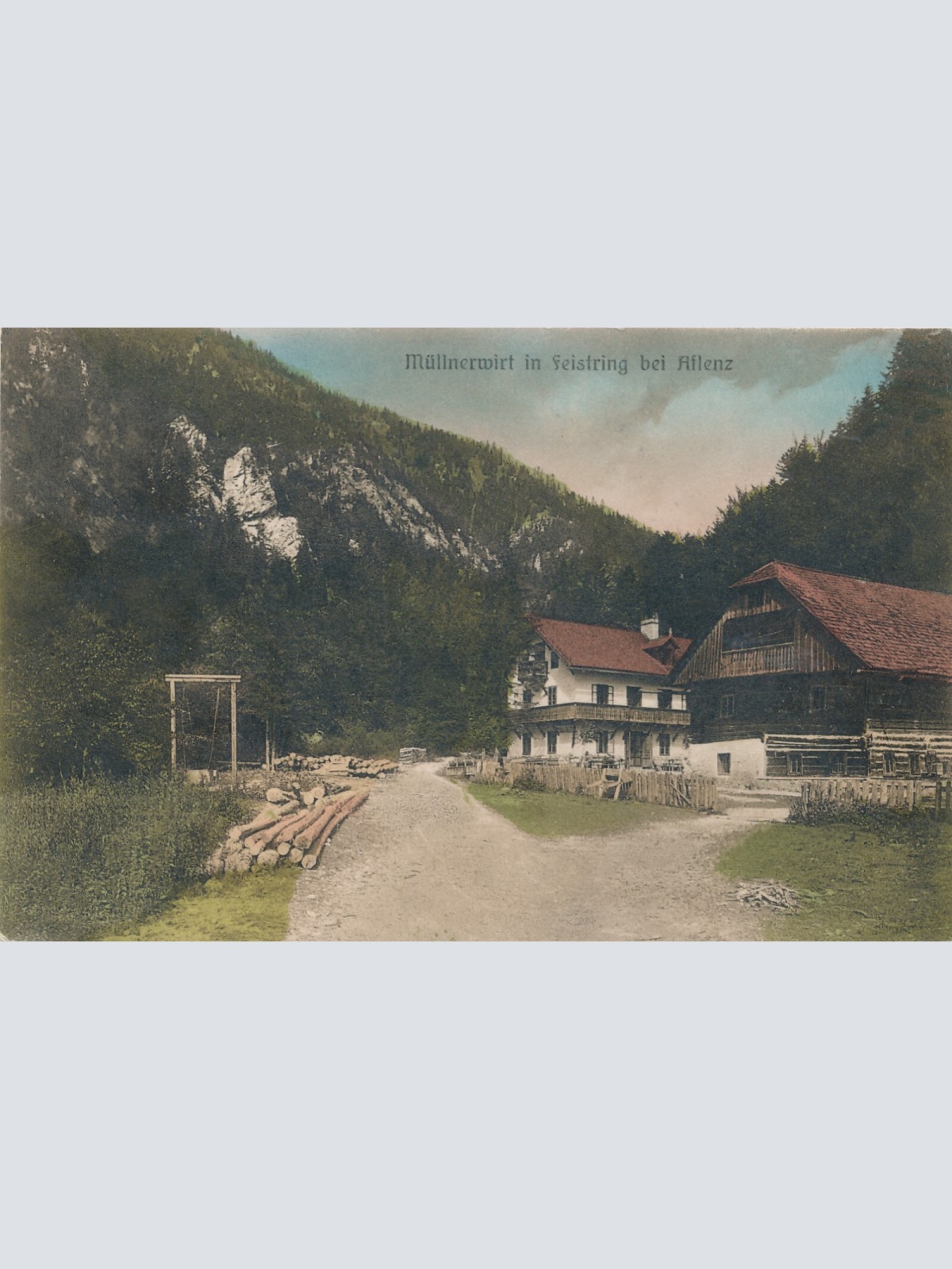 AK aus Feistring mit Müllnerwirt Steiermark Ansichtskarte (11891)