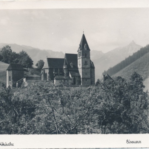 AK aus Eisenerz St. Oswaldkirche Steiermark Ansichtskarte (11896)