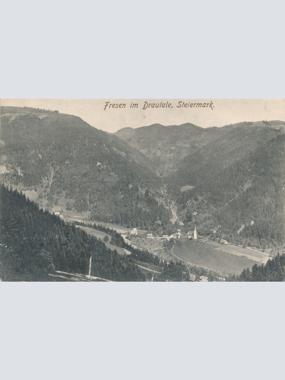 AK aus Fresen im Drautale Steiermark Ansichtskarte (11885)