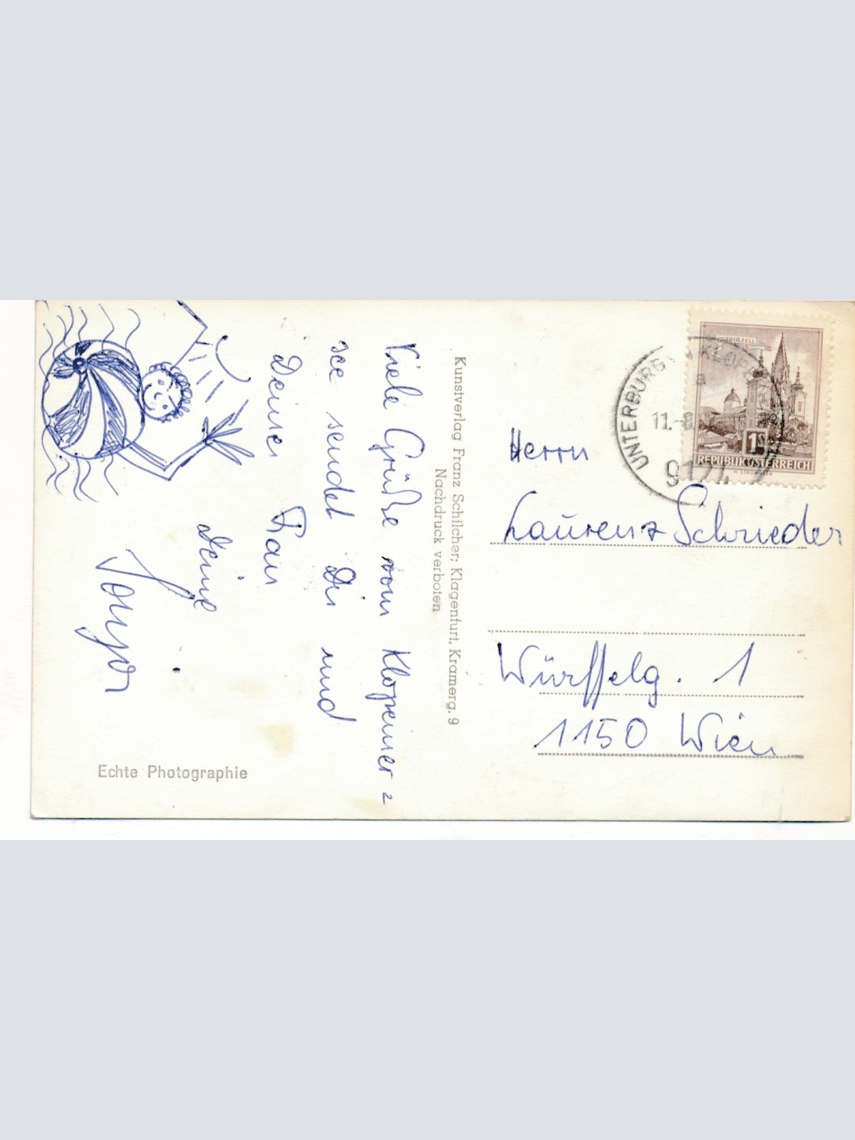 AK vom Kloppeinersee Kärnten Ansichtskarte (12201)