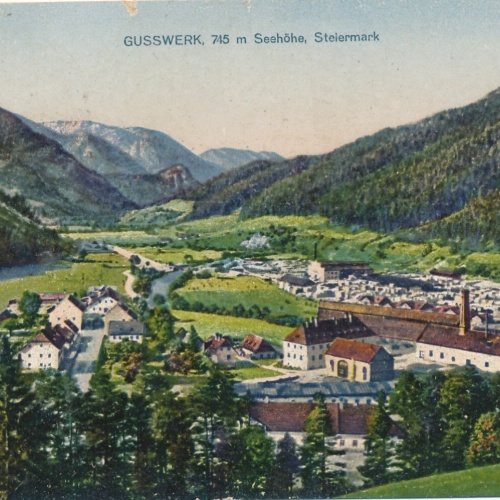 AK aus Gusswerk Steiermark Ansichtskarte (11907)