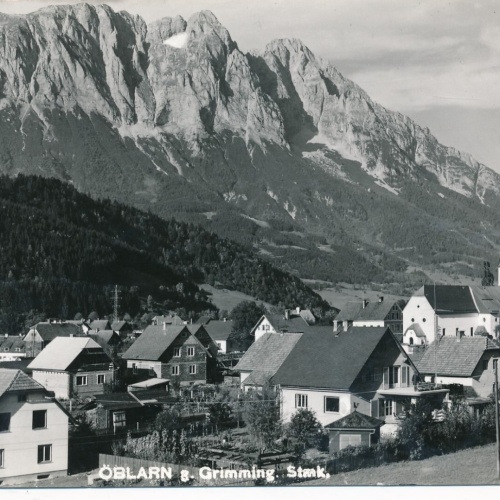 AK aus Öblarn und Grimming Steiermark Ansichtskarte (11917)