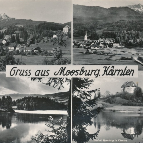 AK gruss aus Moosburg Mehrbildkarte Kärnten Ansichtskarte (12161)