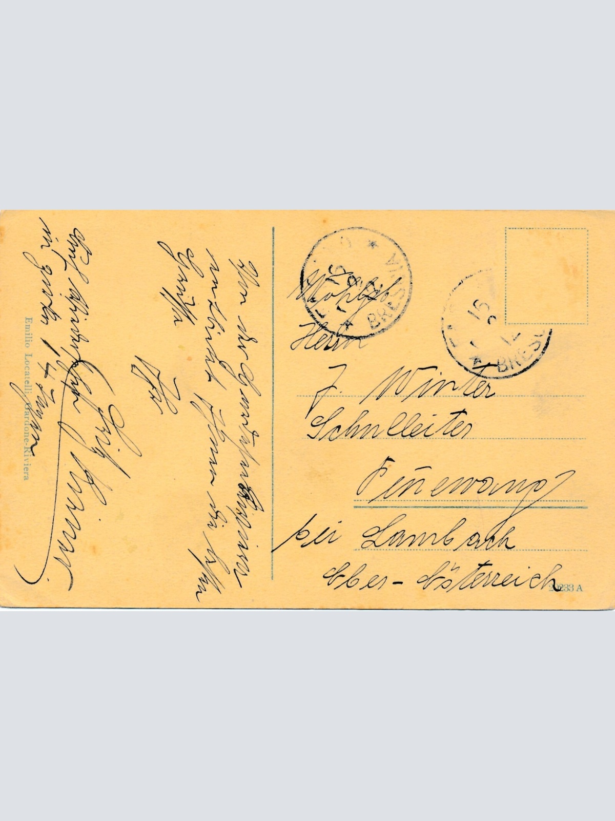 AK aus Gardone Riviera Italien Ansichtskarte (11807)