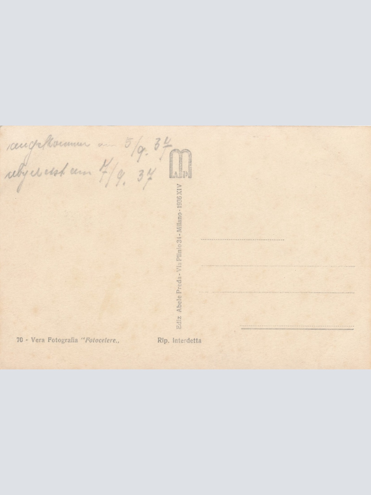 AK aus Lago Maggiore Stresa Borromeo Italien Ansichtskarte (11809)