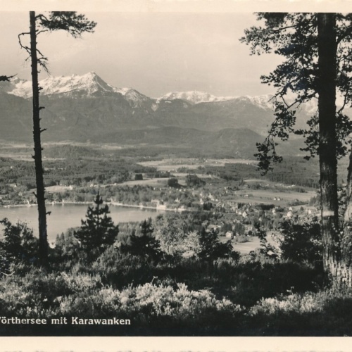 AK aus Velden mit Karawanken Kärnten Ansichtskarte (12166)