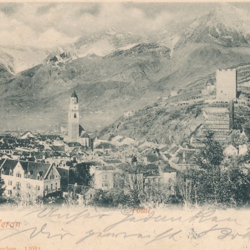 AK aus Meran Italien Ansichtskarte (11811)