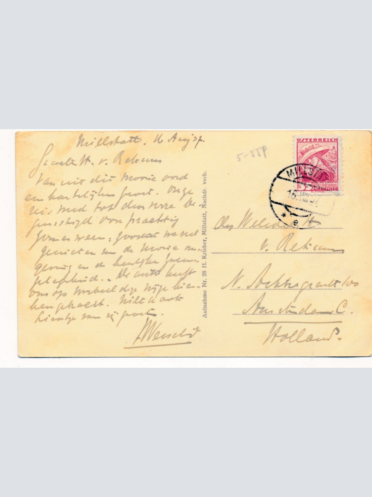 AK aus Millstatt Kärnten Ansichtskarte (12169)