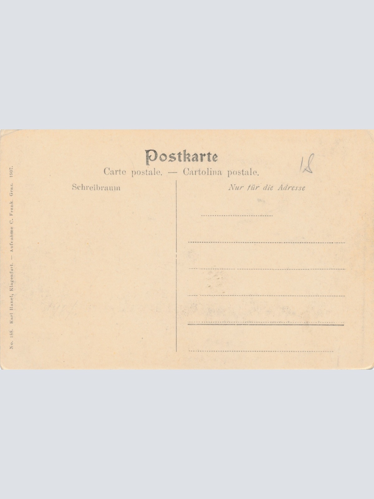 AK von den Karawanken Kossiak Kärnten Ansichtskarte (12183)