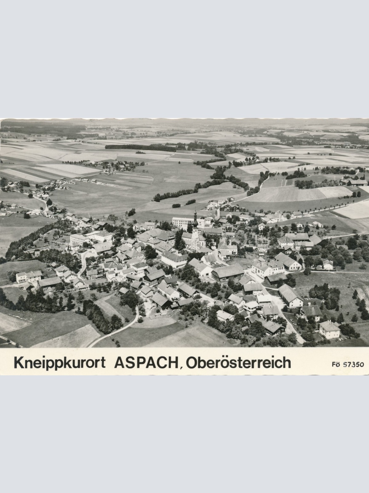 Alpine - Luftbild aus Aspach Oberösterreich Ansichtskarte (11269)