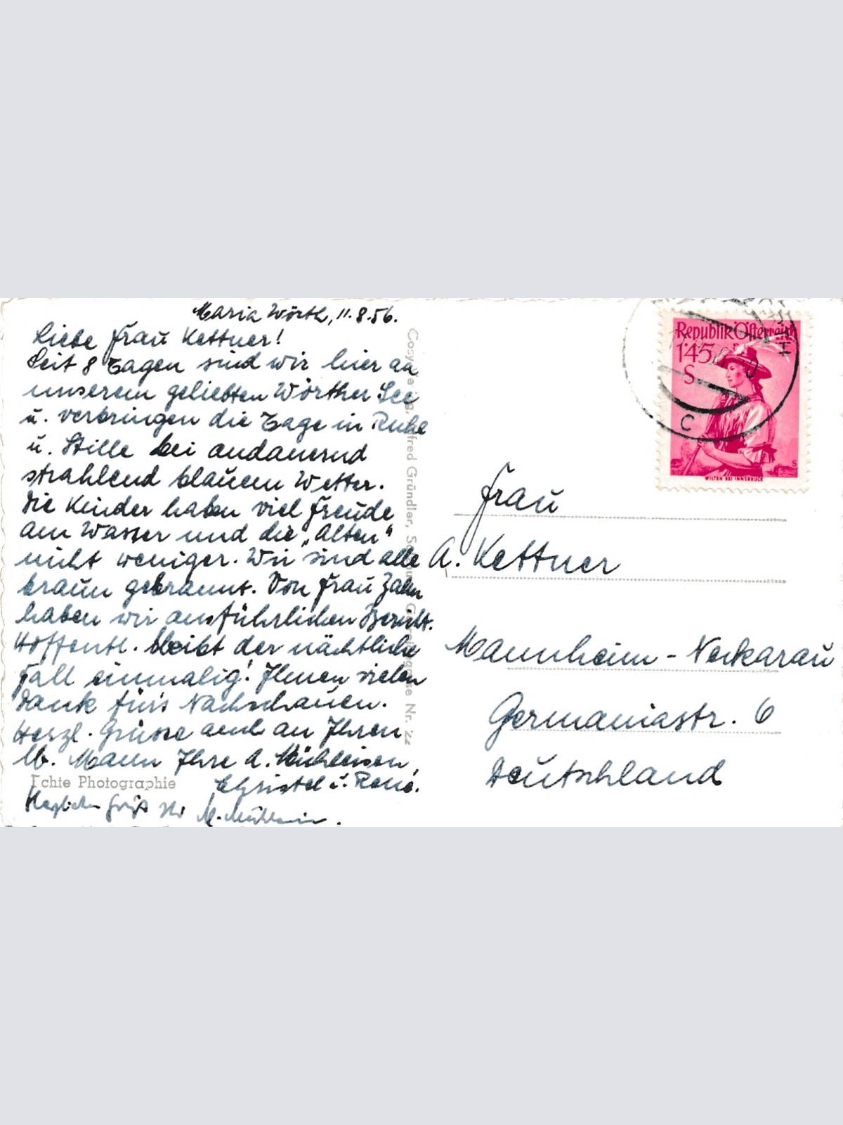 AK aus Maria Wörth Kärnten Ansichtskarte (12176)