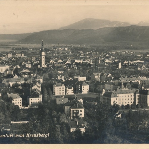 AK aus Klagenfurt vom Kreuzbergl Kärnten Ansichtskarte (12249)