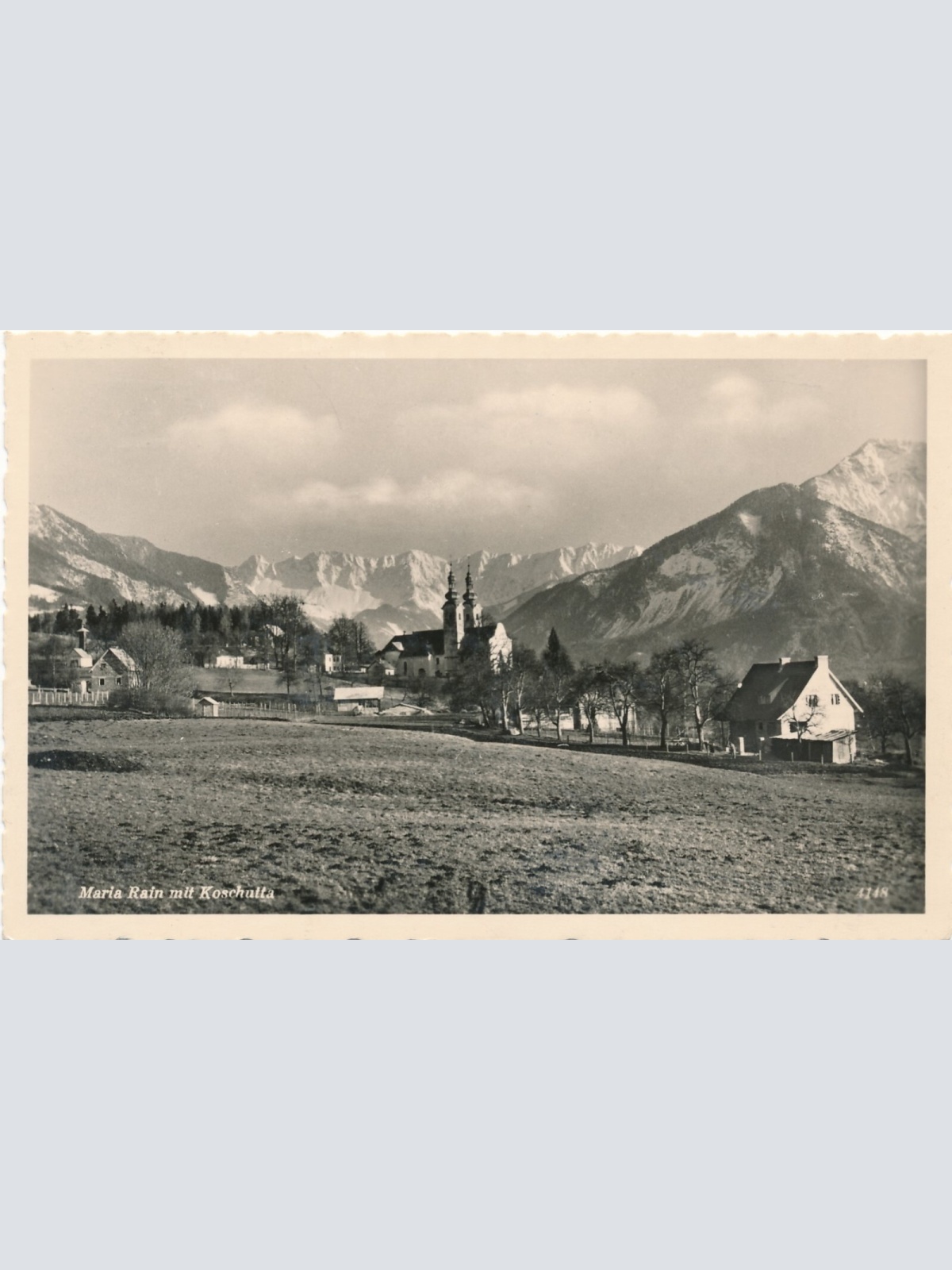 AK aus Maria Rain mit Koschutta Kärnten Ansichtskarte (12239)