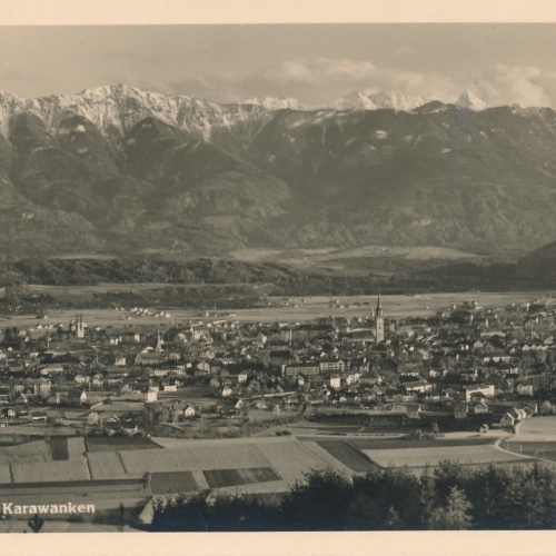 AK aus Villach mit Karawanken Kärnten Ansichtskarte (12236)