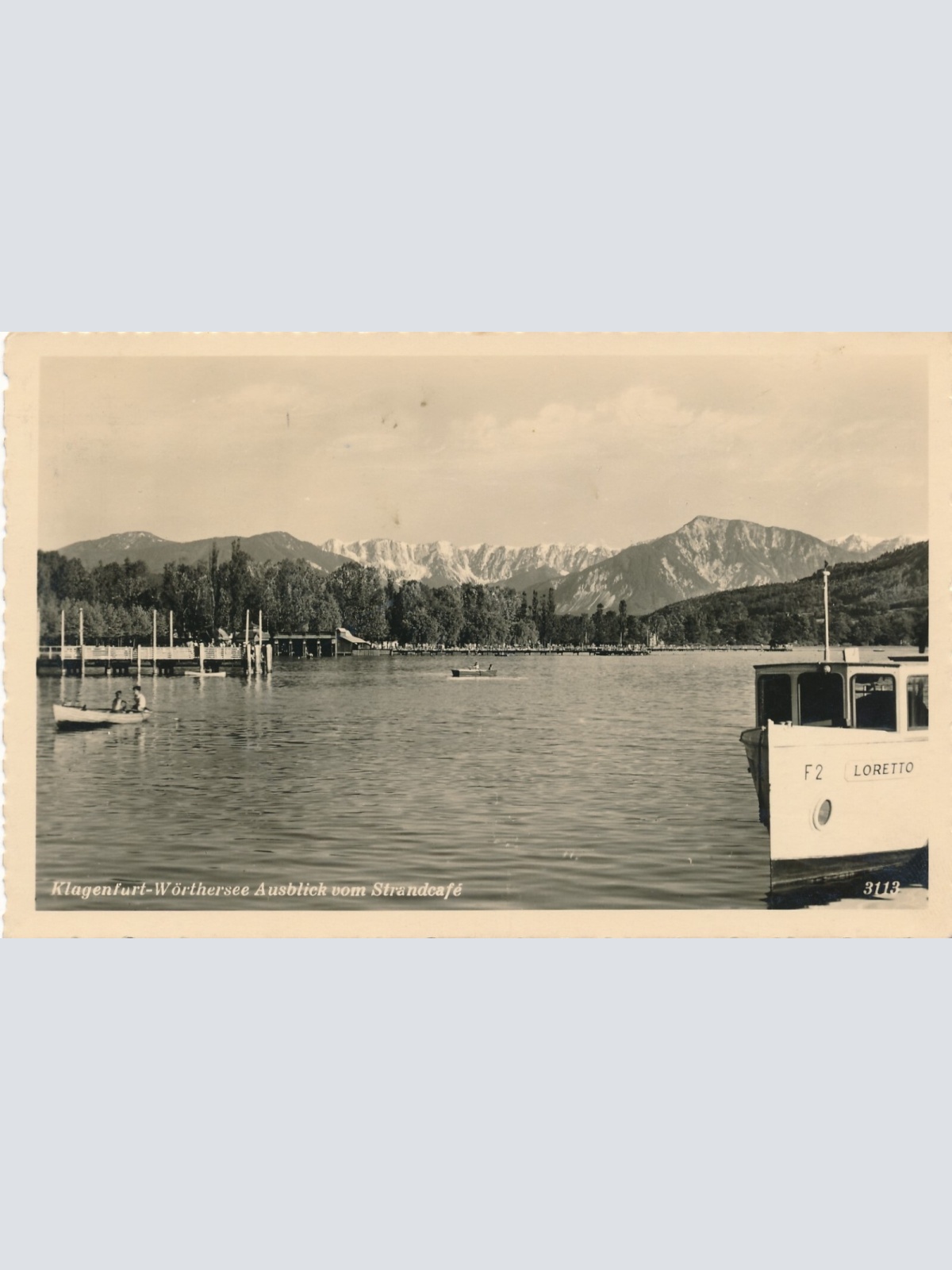 AK aus Klagenfurt mit Wörthersee Kärnten Ansichtskarte (12272)