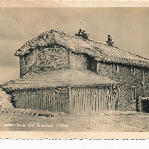 AK vom Alois Güntherhaus am Stuhleck Kärnten Ansichtskarte (12255)