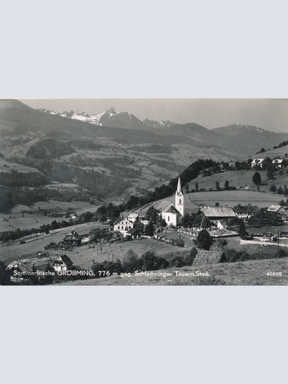 AK aus Gröbming Steiermark Ansichtskarte (J180)