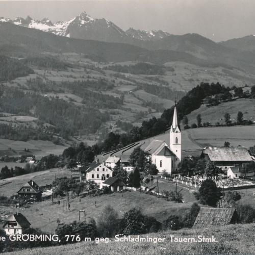 AK aus Gröbming Steiermark Ansichtskarte (J180)