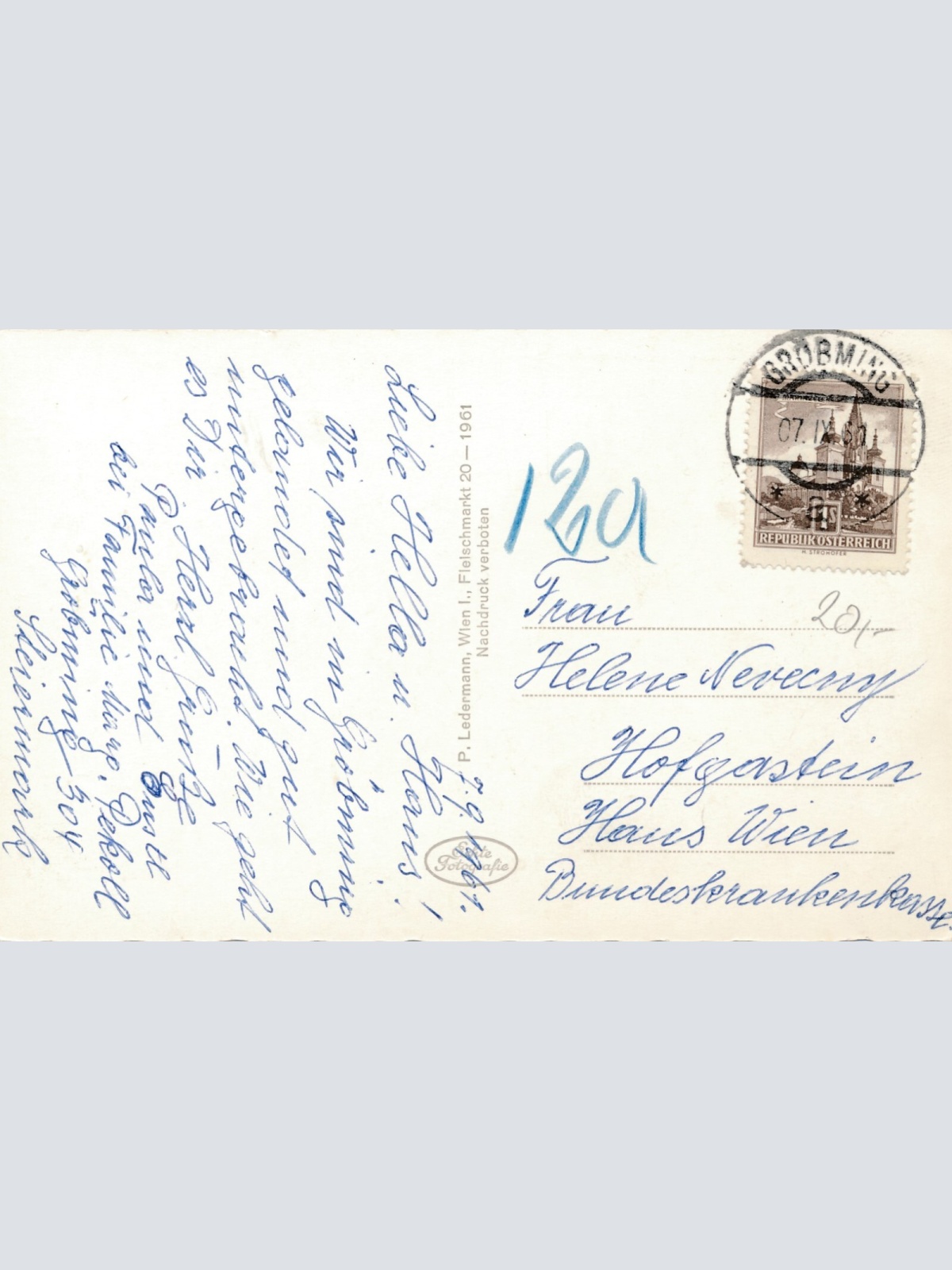 AK aus Gröbming Steiermark Ansichtskarte (J181)