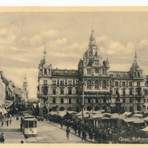 AK aus Graz Steiermark Ansichtskarte (J200)