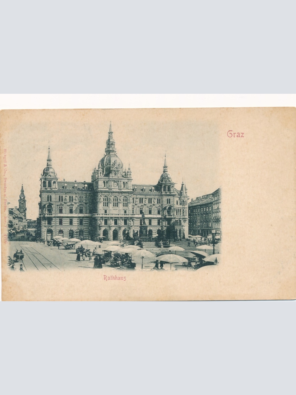 AK aus Graz Steiermark Ansichtskarte (J204)