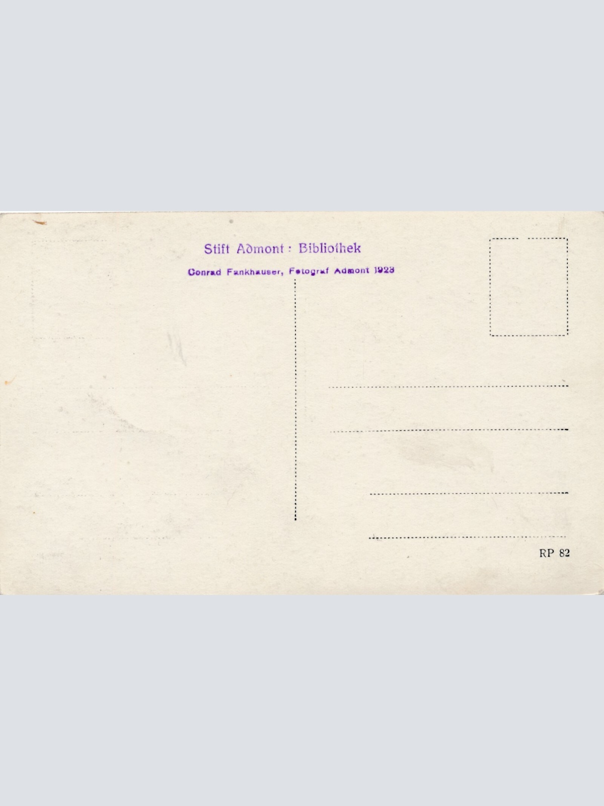 AK aus Admont Stift Steiermark Ansichtskarte (J189)