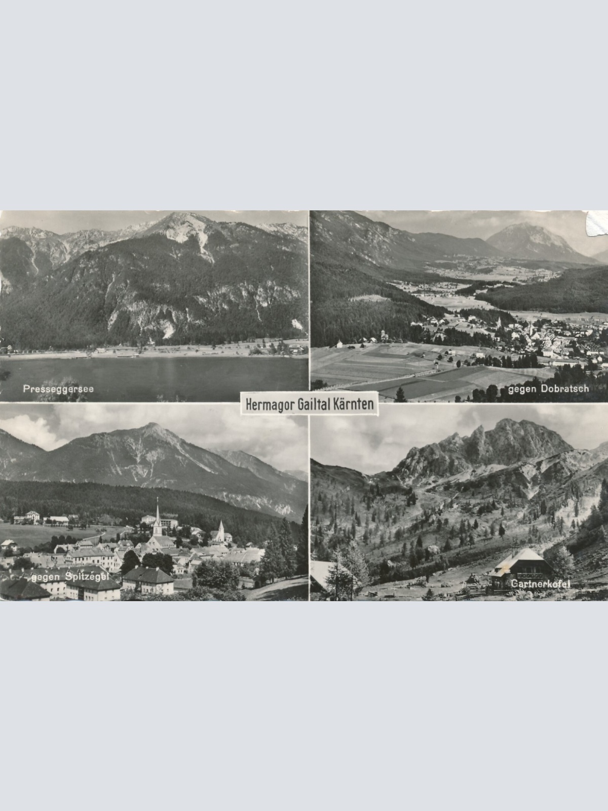 AK Hermagor Gailtal Mehrbildkarte Kärnten Ansichtskarte (12106)