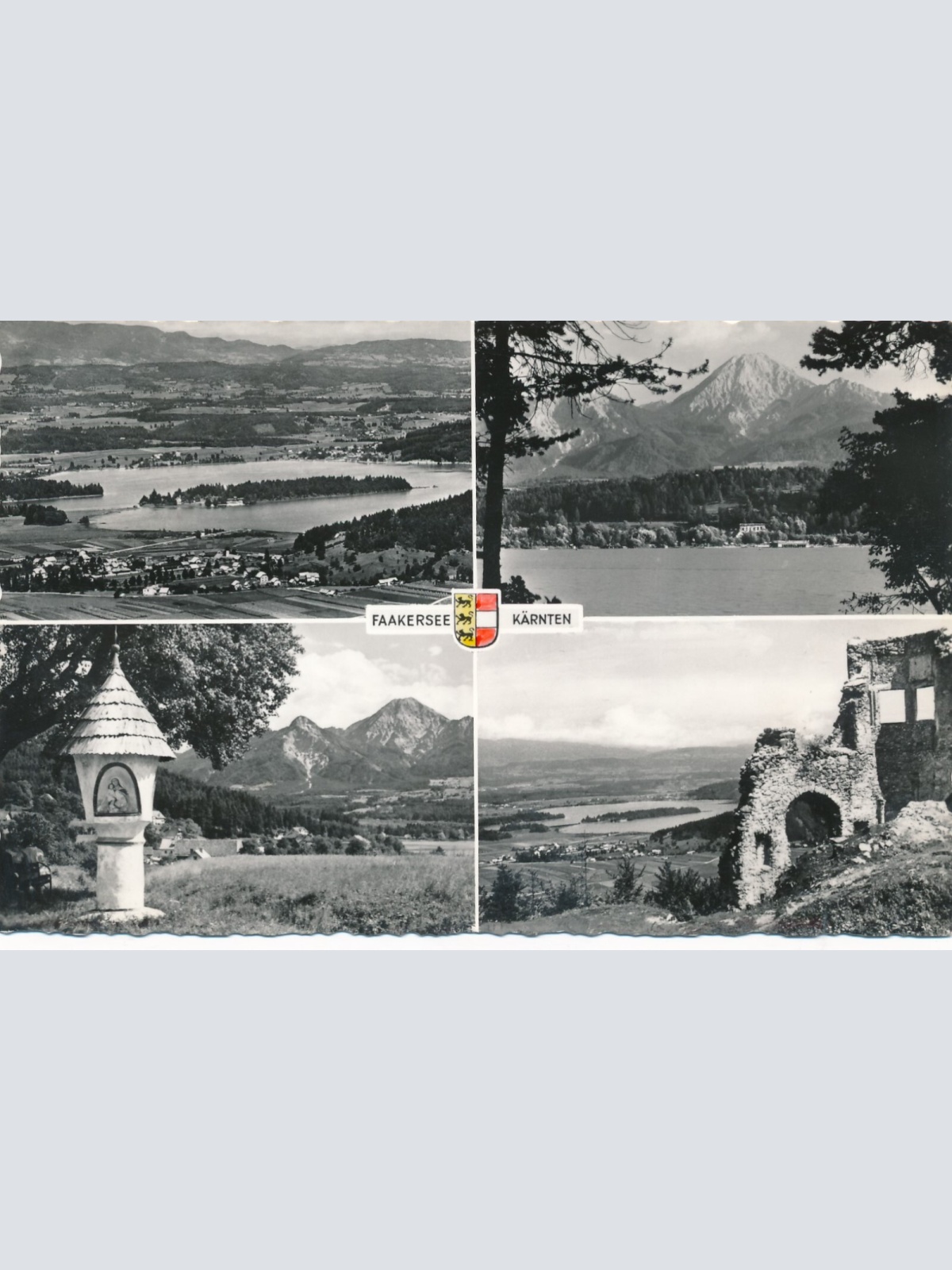 AK vom Faakersee Mehrbildkarte Kärnten Ansichtskarte (12101)