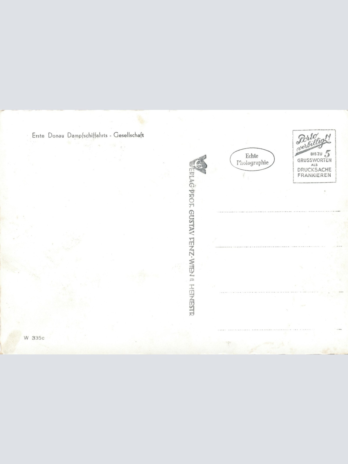AK erste Donau Dampfschffahrts Gesellschaft mit Dampfer Johann Strauss (12479)