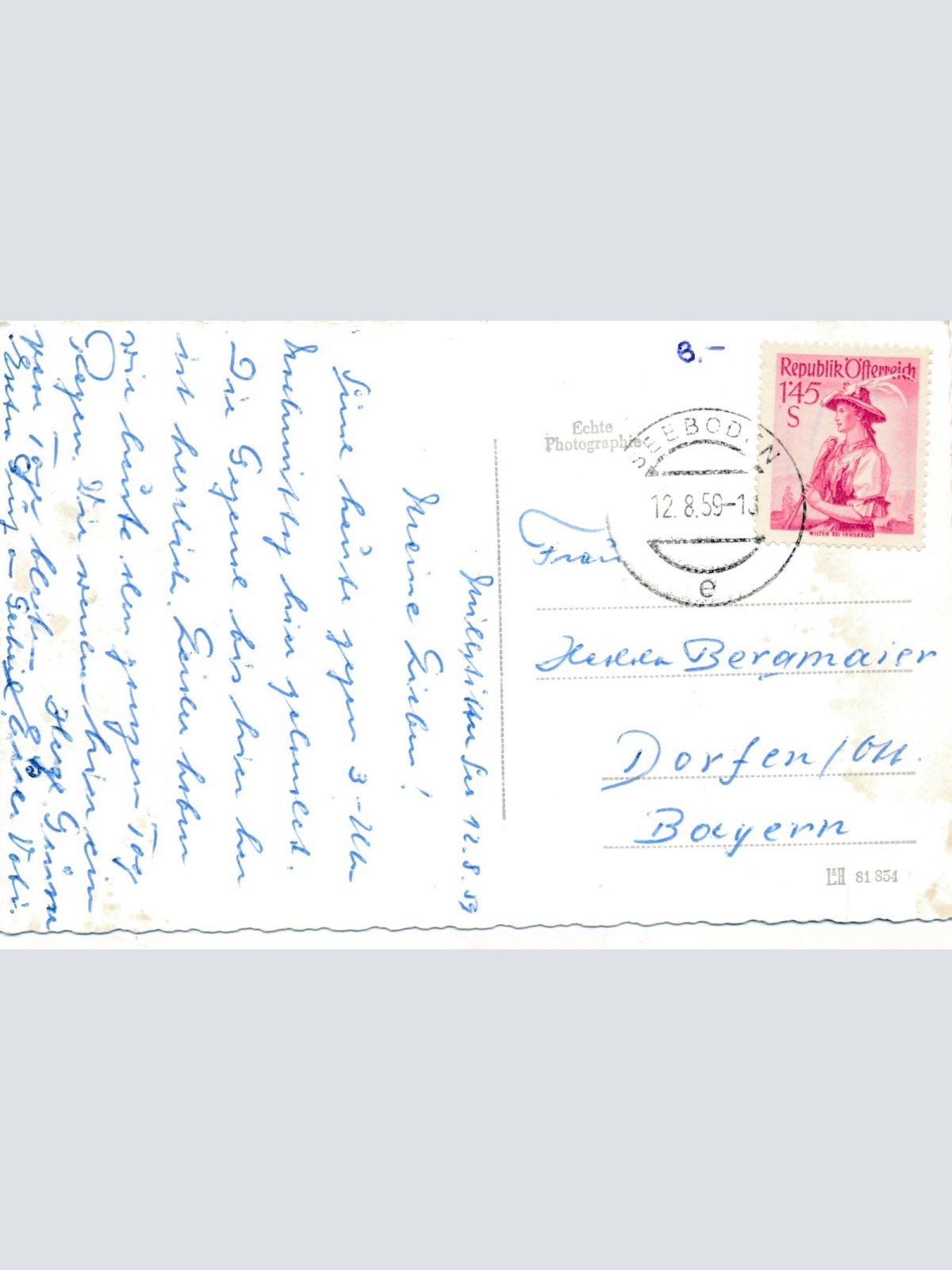 AK vom Millstättersee Kärnten Ansichtskarte (12117)