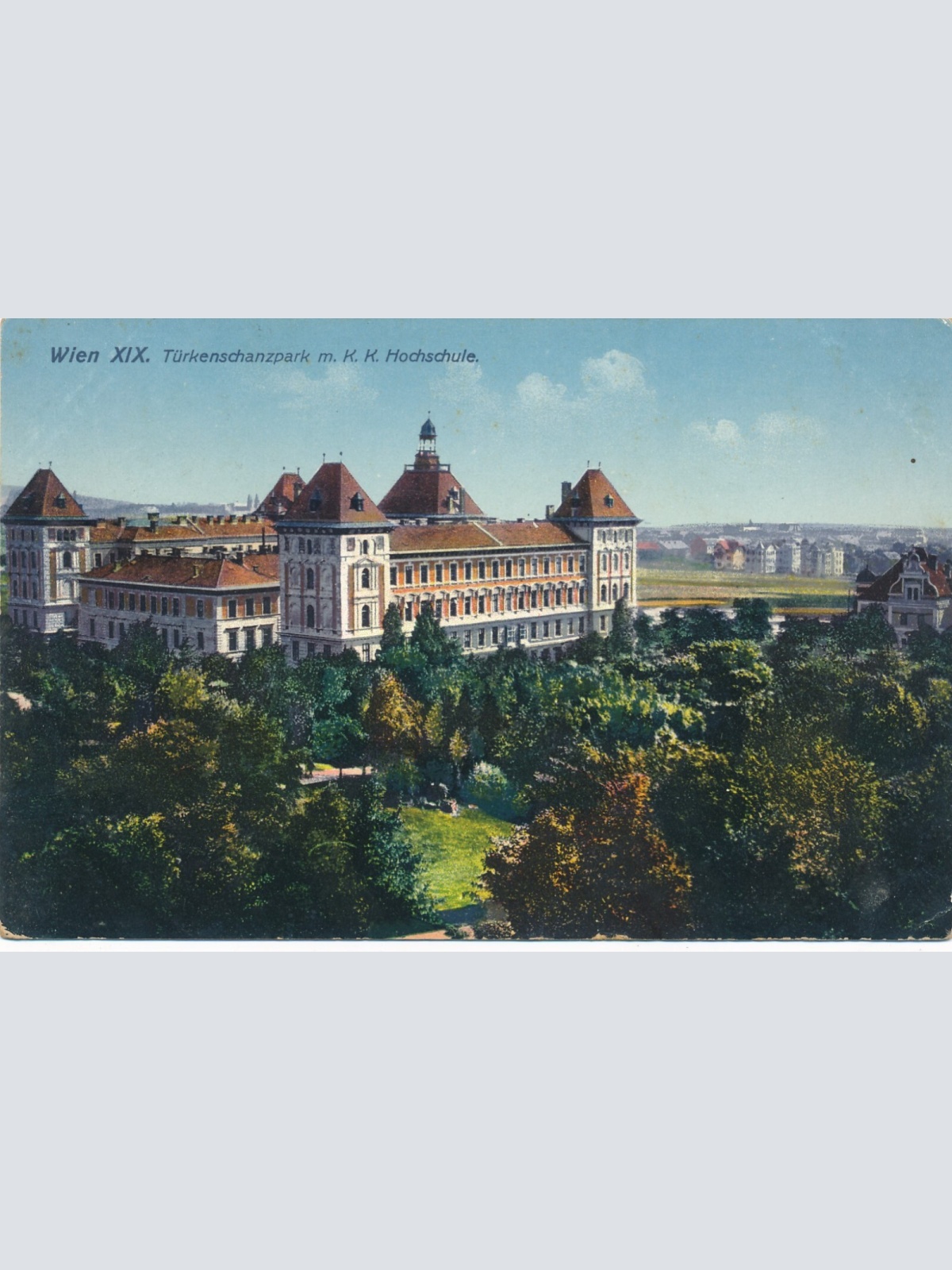 AK aus Wien Türkenschanzpark Ansichtskarte (12518)