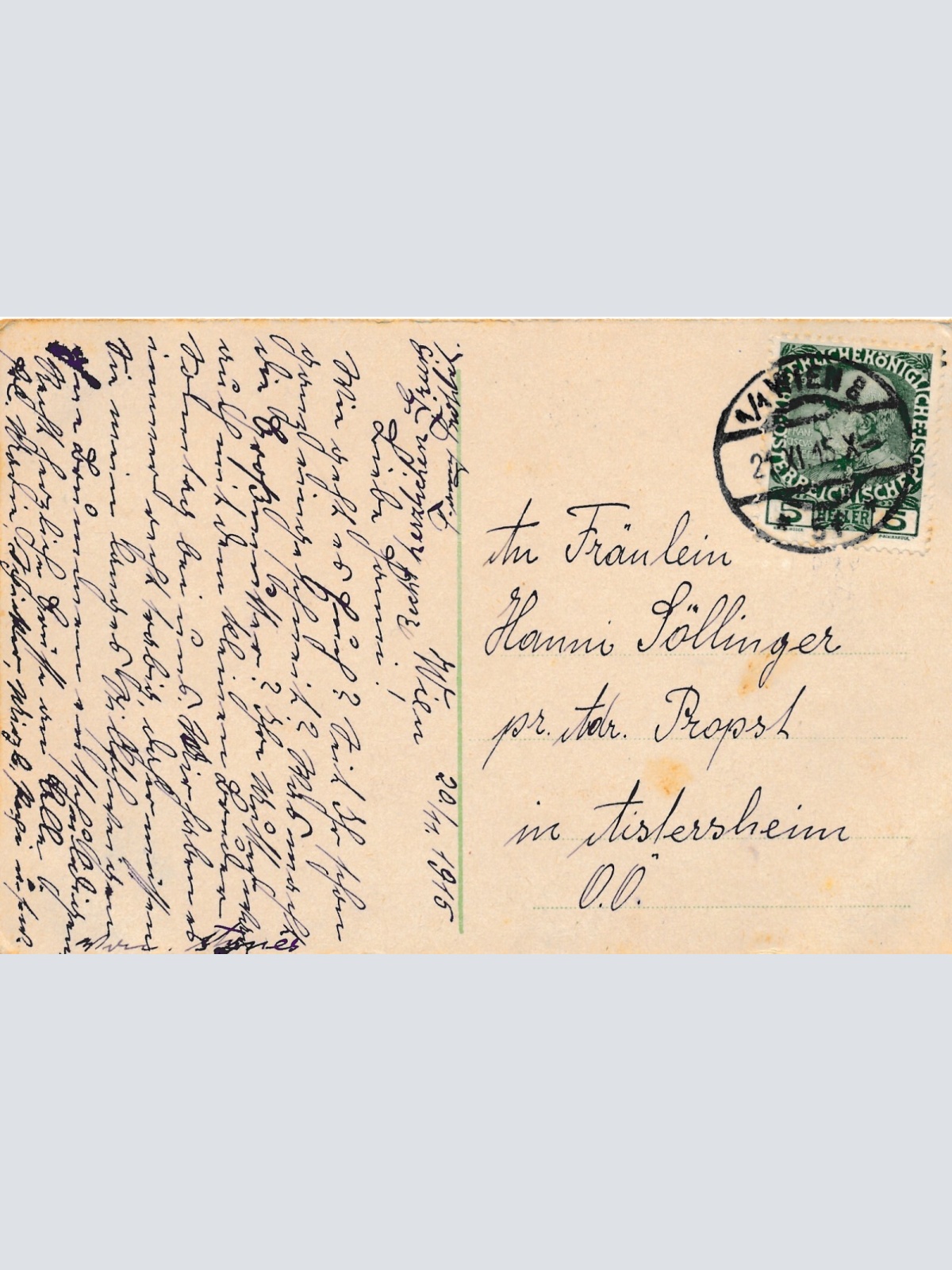 AK aus Wien Türkenschanzpark Ansichtskarte (12519)