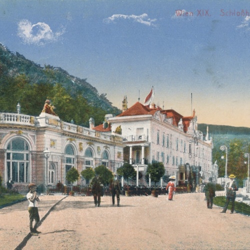 AK aus Wien Schloßhotel Kobenzl Ansichtskarte (12520)