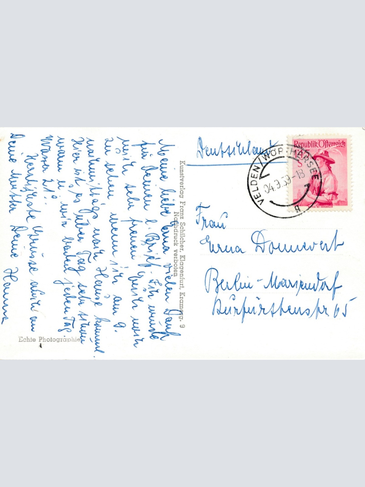 AK aus Krumpendorf Kärnten Ansichtskarte (12126)