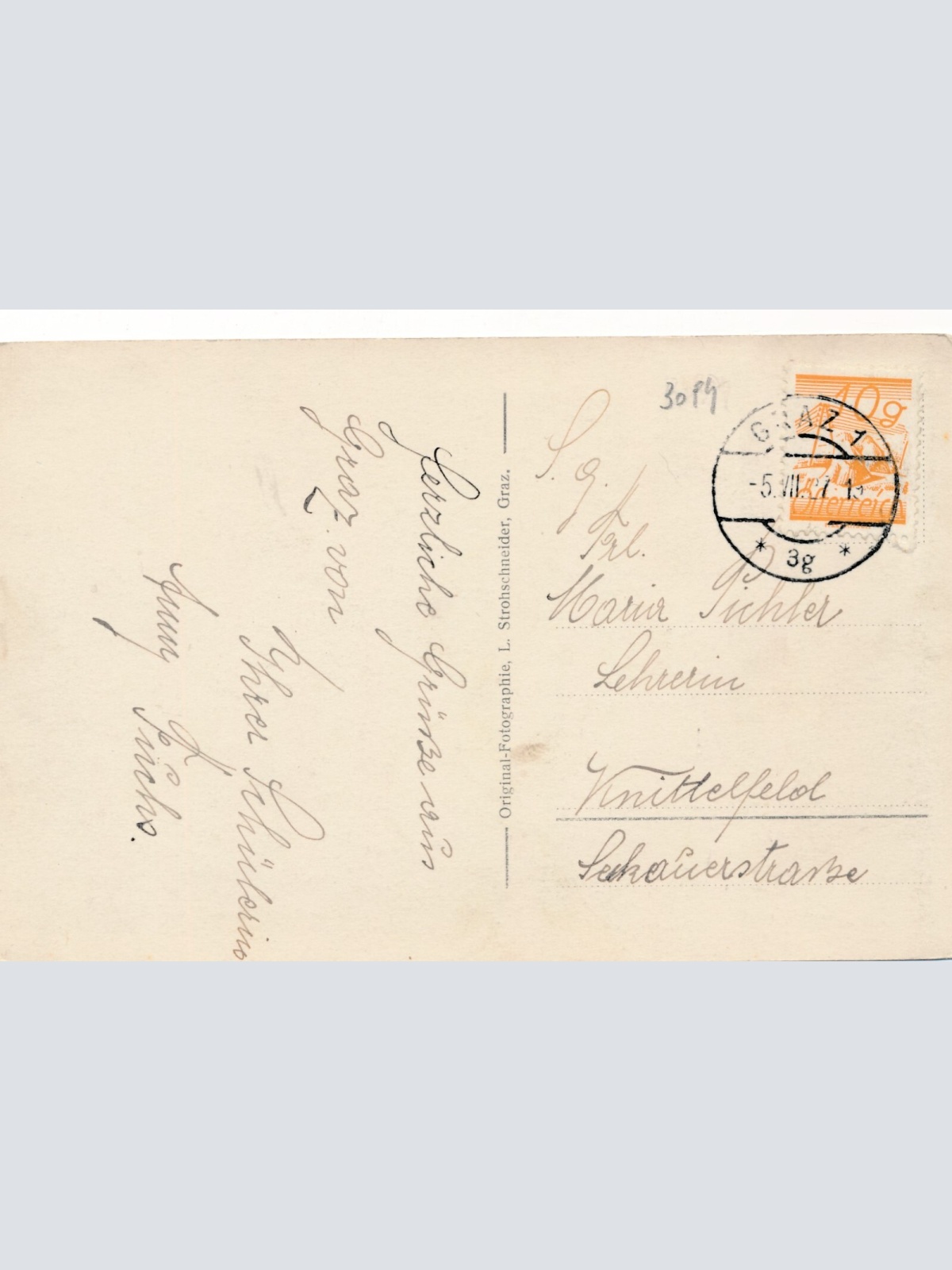 AK aus Graz Steiermark Ansichtskarte (J223)