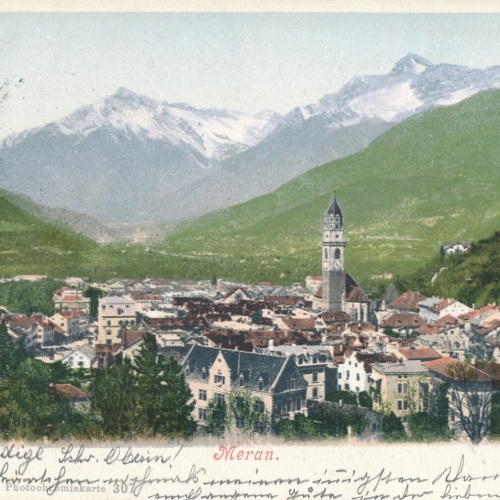 AK aus Meran Italien Ansichtskarte (12515)