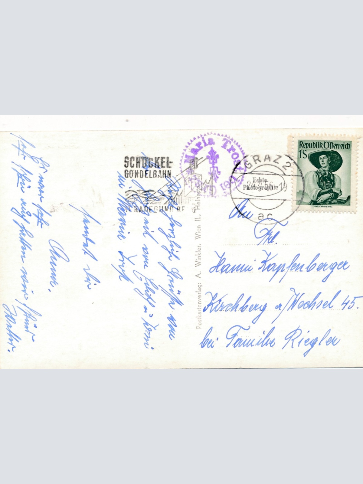 AK aus Graz Steiermark Ansichtskarte (J214)