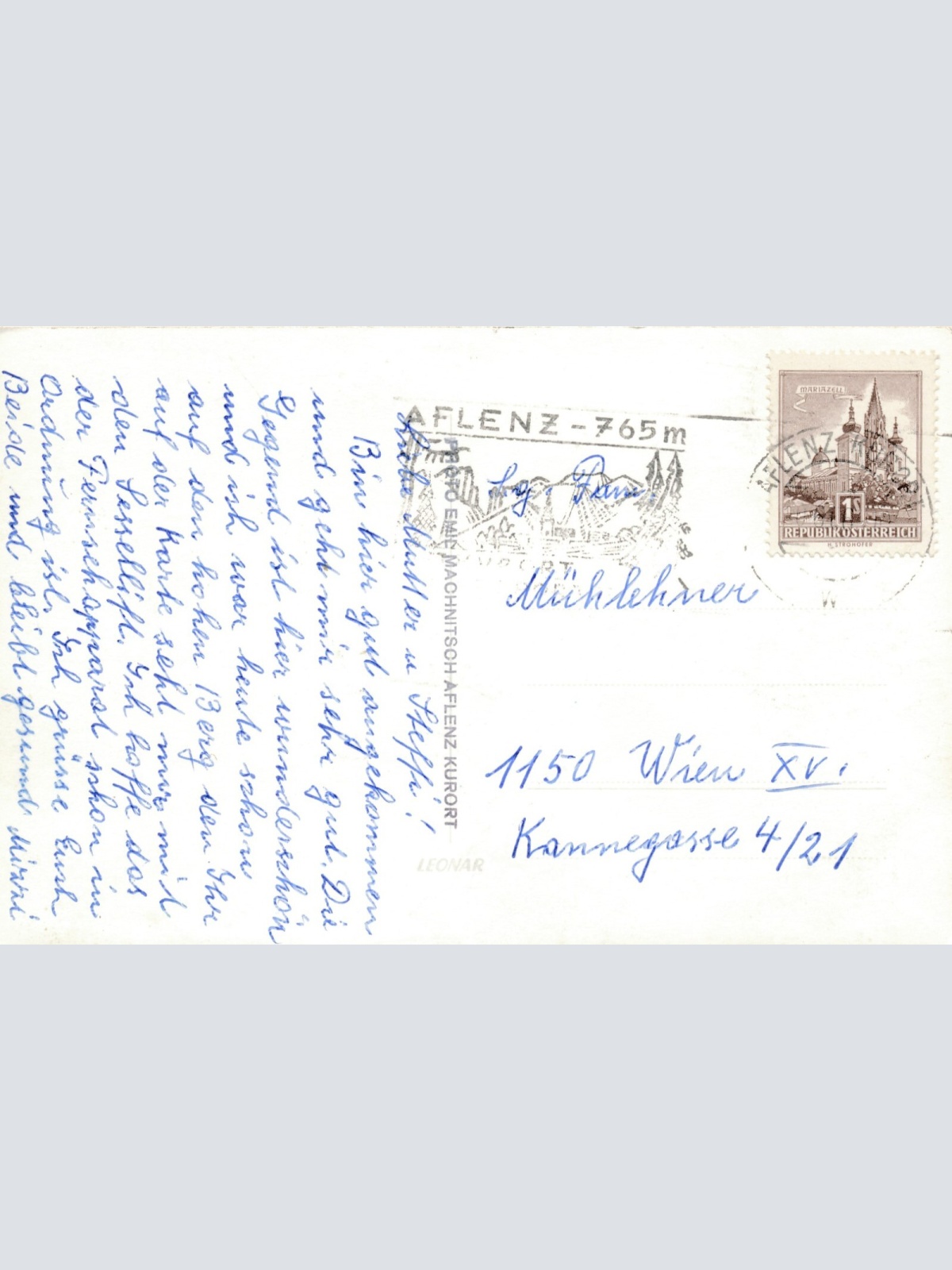 AK aus Aflenz Steiermark Ansichtskarte (12419)