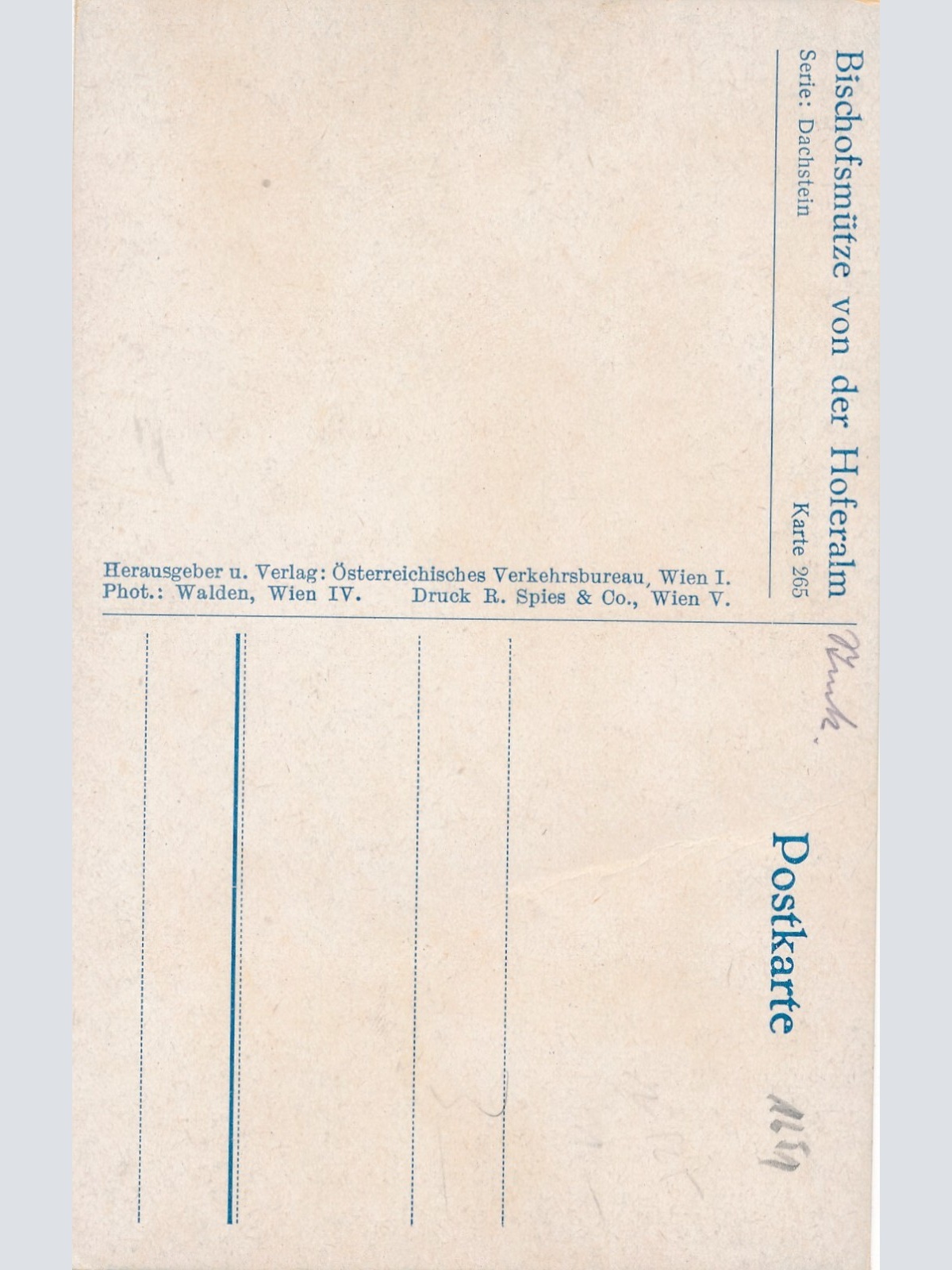 AK aus Bischhofsmütze Steiermark Ansichtskarte (J248)