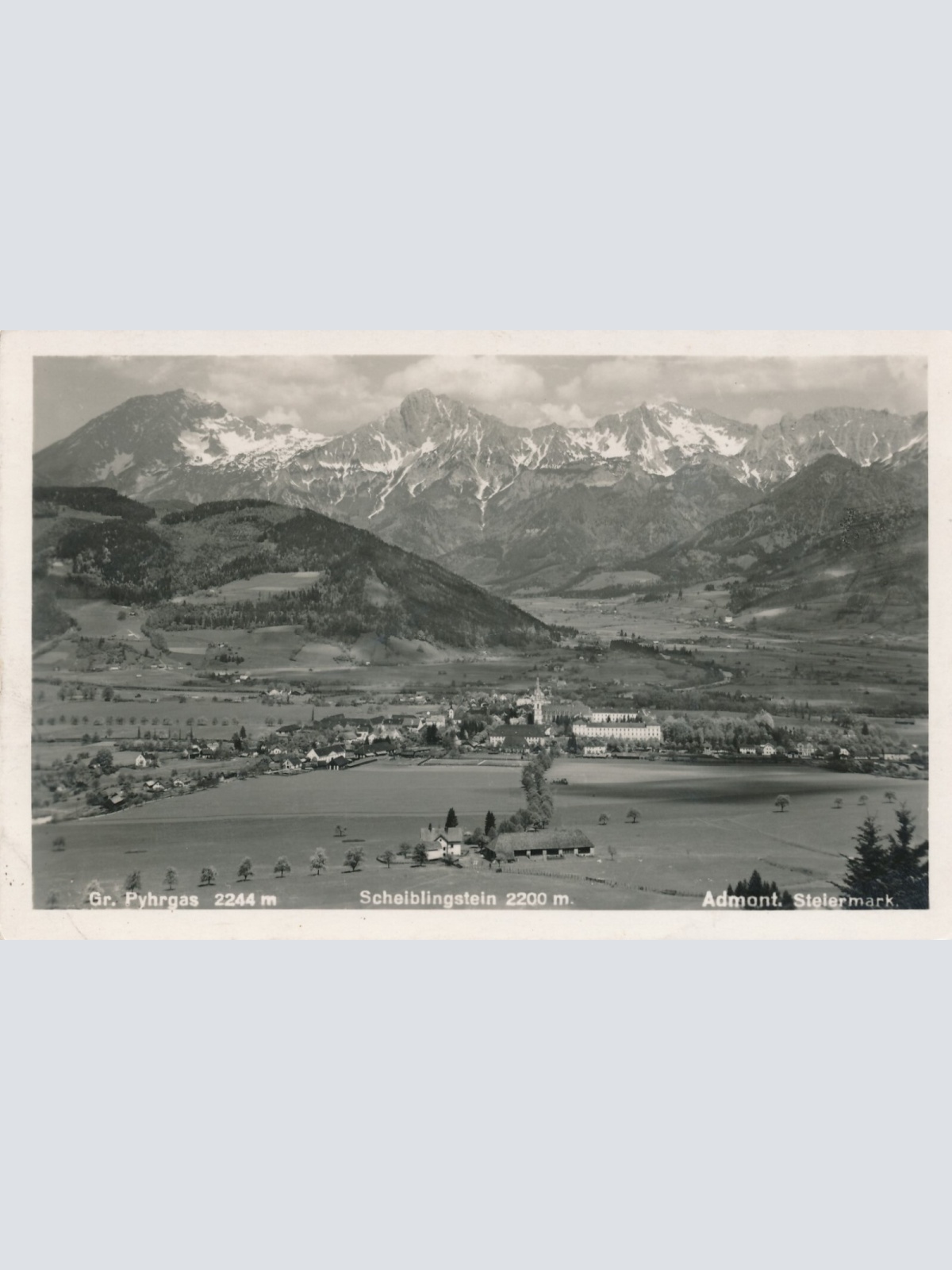 AK aus Admont Scheiblingstein Steiermark Ansichtskarte (12408)