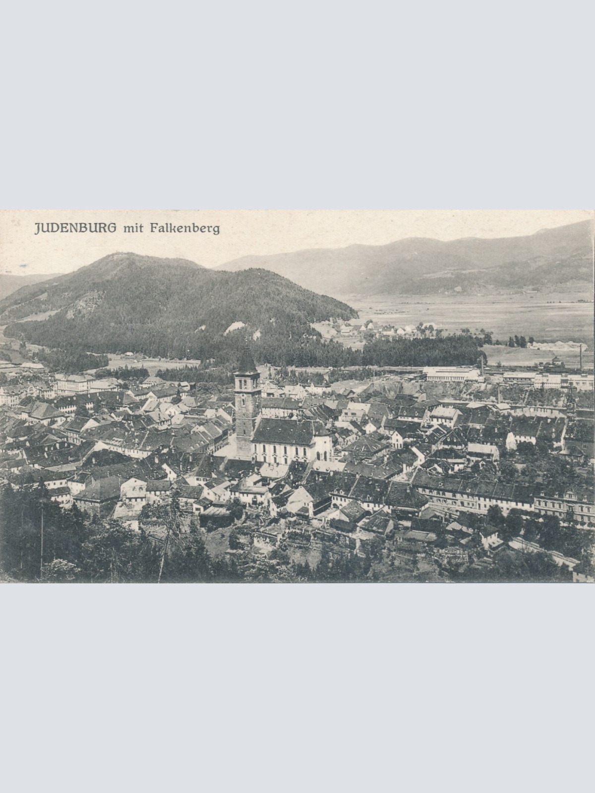 AK aus Judenburg mit Falkenberg Steiermark Ansichtskarte (12449)